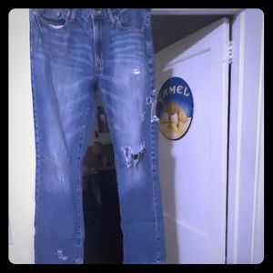 Destroyed American Eagle jeans